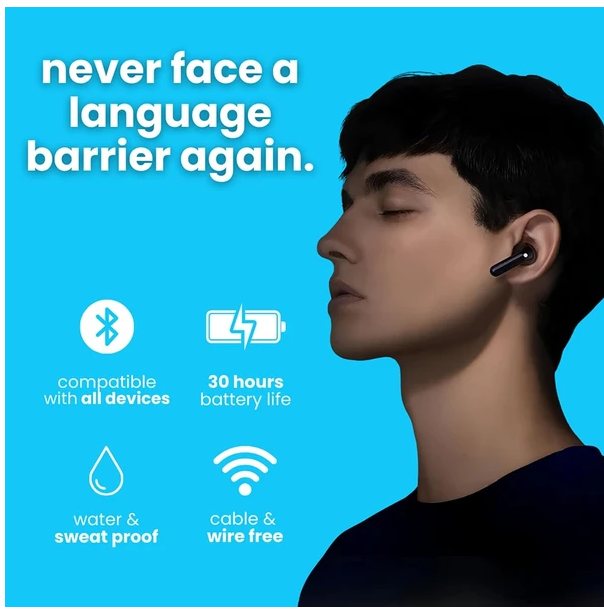 Revolutionary Translator Earbuds: Experience Real-Time Translation in 144 Languages with Cutting-Edge Technology