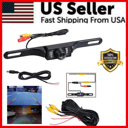 170° Wide-Angle Night Vision Waterproof Rear View Backup Camera for Vehicles