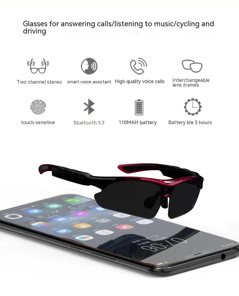 Revolutionary Wireless Audio Sunglasses for Active Lifestyles and Fitness Lovers
