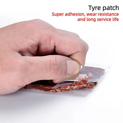 68-Piece Tire Repair Kit for Cars, Trucks, and Motorcycles - Home Use Plug and Patch Solutions