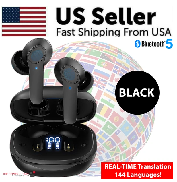 Revolutionary Translator Earbuds: Experience Real-Time Translation in 144 Languages with Cutting-Edge Technology