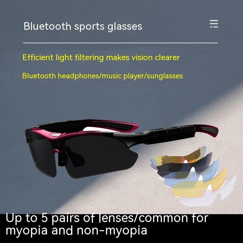 Revolutionary Wireless Audio Sunglasses for Active Lifestyles and Fitness Lovers